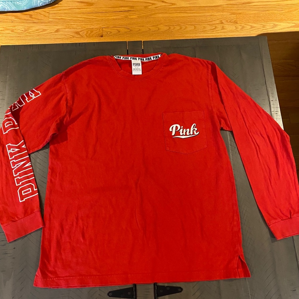 Long Sleeve Victoria Secret Pink shirt
